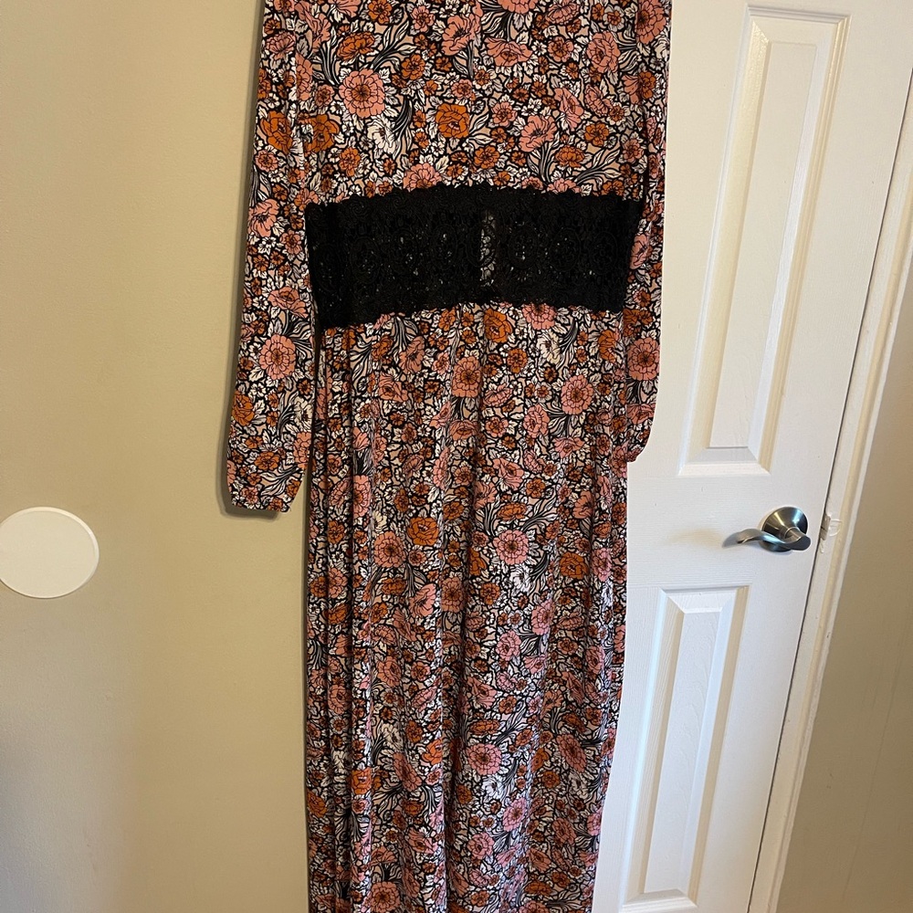 Boohoo long dress